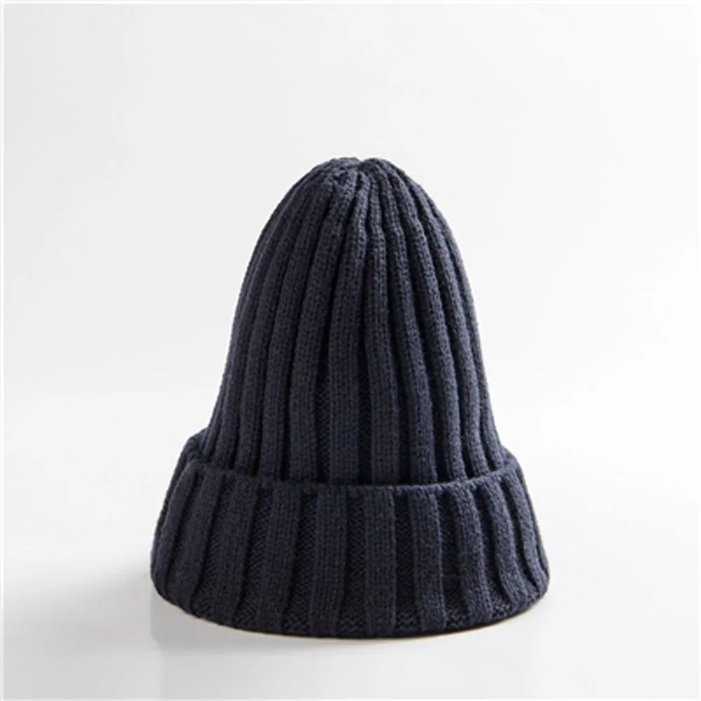 Chunky Knit Beanie Hat for Women – Soft Warm Winter Cap