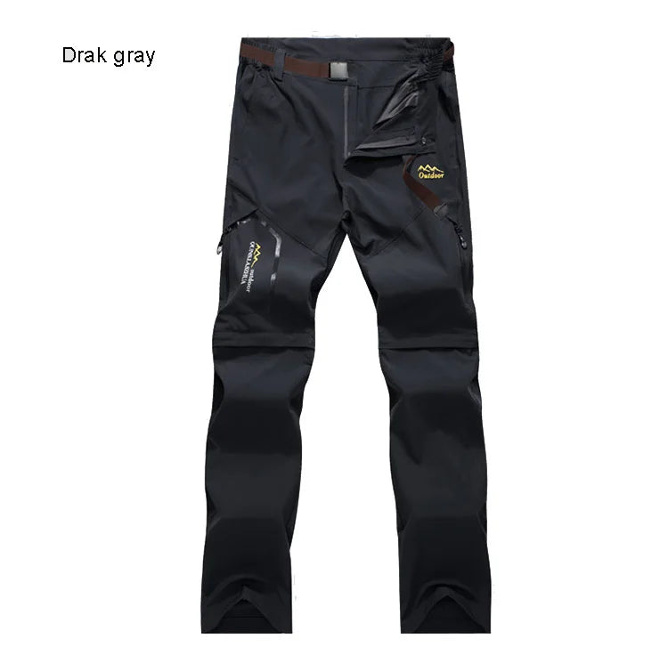 Men's Hiking Pants – Waterproof Quick-Dry Cargo Trousers