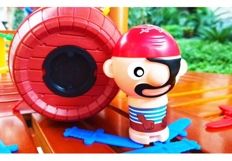 Pirate Barrel Pop-Up Game – Fun Family Party Toy