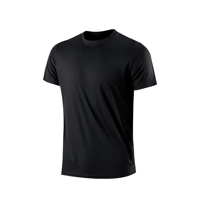Men's Quick-Dry Athletic T-Shirt – Moisture-Wicking Gym Top
