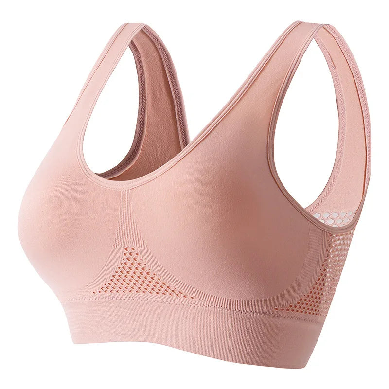 Women's High-Support Sports Bra – Shockproof & Anti-Sagging