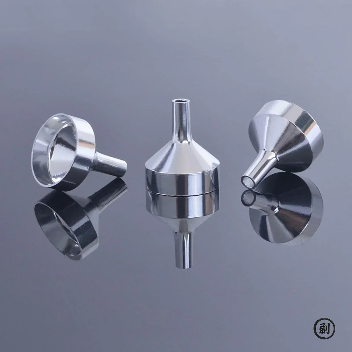Mini Aluminum Funnels Set – Wide Mouth for Oil & Liquids