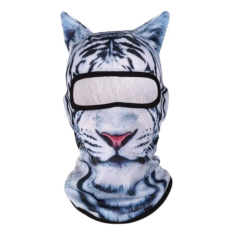3D Cat Animal Balaclava Full Face Mask for Skiing & Motorcycle