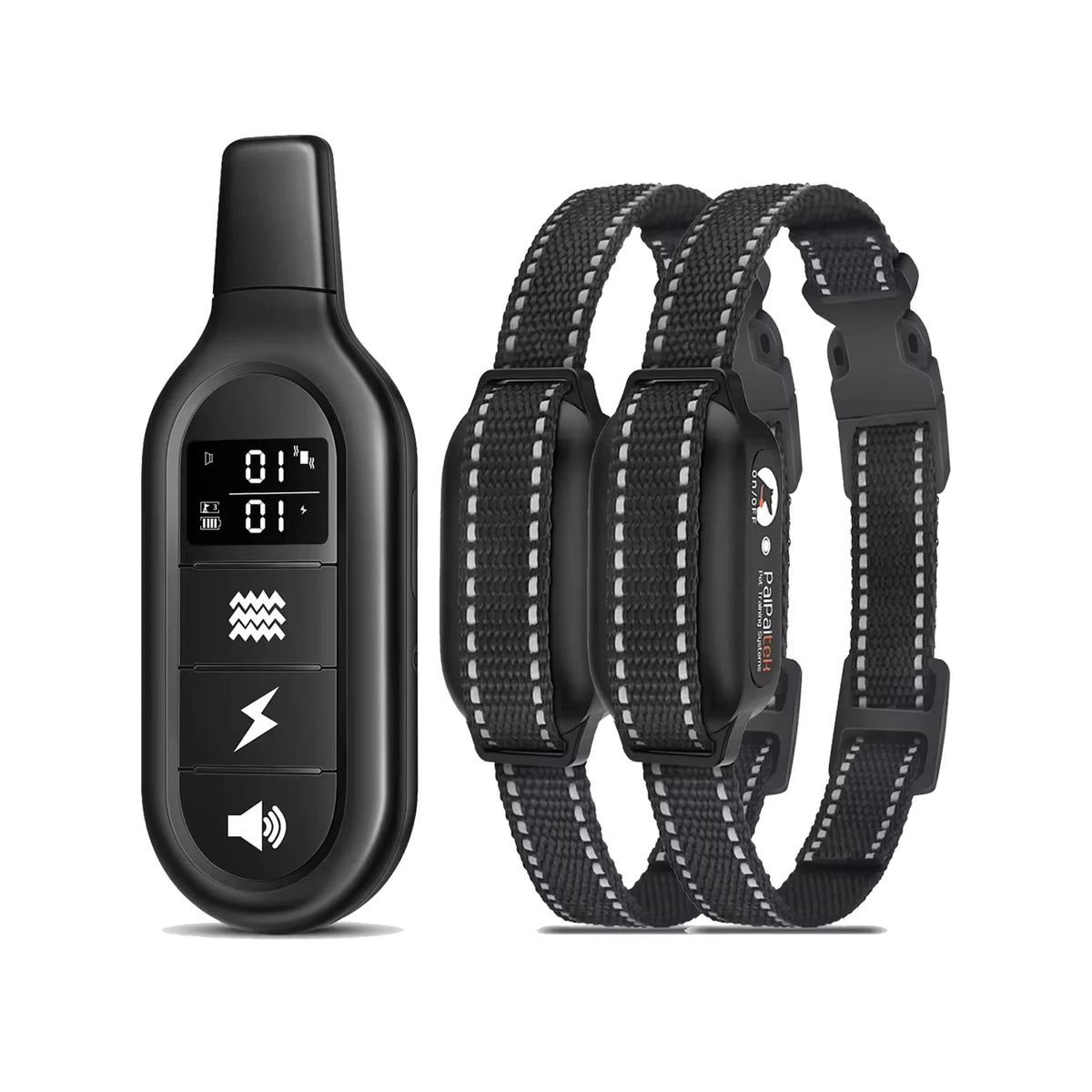 Dog Training Collar 3300ft Range IPX7 Waterproof – 1/2/3 Dogs