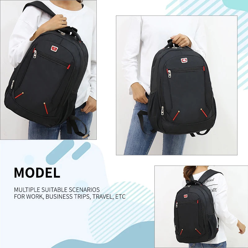 Business Laptop Backpack – Multi-Functional Travel & School Bag for Men