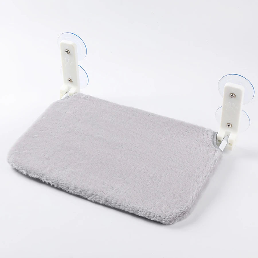 Cat Window Hammock with Suction Cups – Foldable Perch