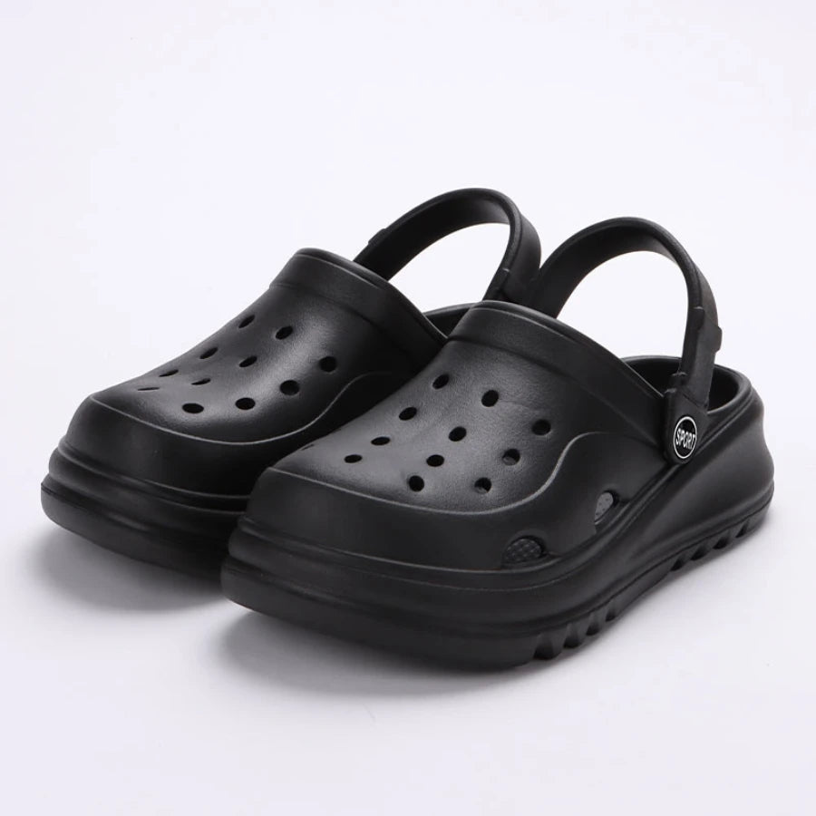 Chunky Platform Clogs for Women – Non-Slip EVA Beach Sandals