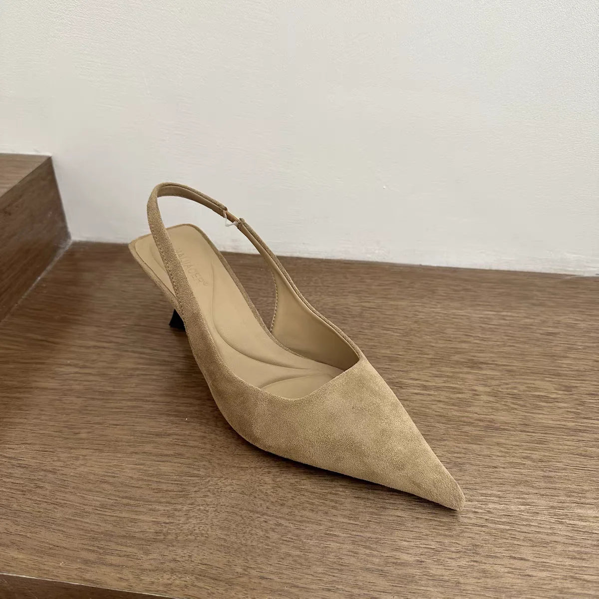 Pointed-Toe Slingback Stiletto Heels – Women's Party Dress Sandals