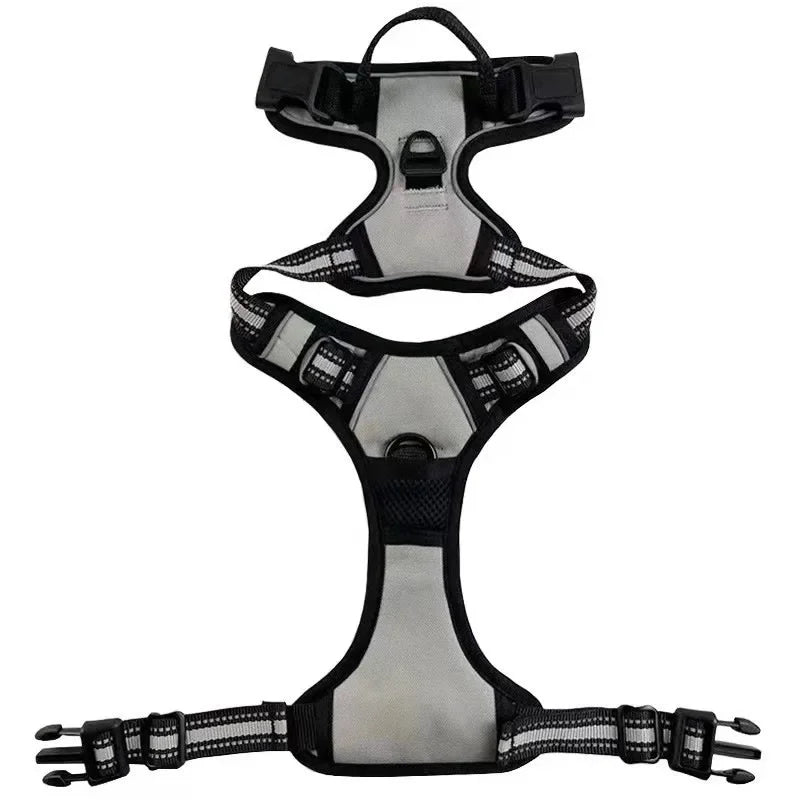 Reflective Dog Harness – No-Pull Adjustable Vest for Dogs S–XL