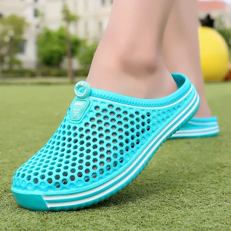 Hollow Out Beach Clogs – Unisex Non-Slip Garden Sandals Sizes 36-45