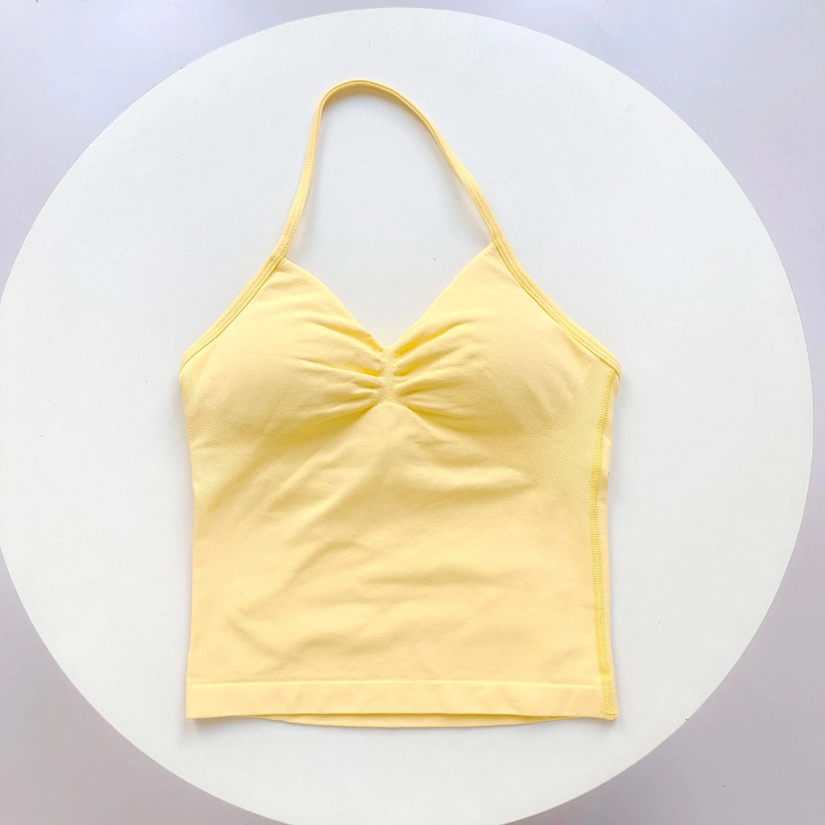 Women's Open Back Sports Bra Yoga Top | Breathable Stretchy