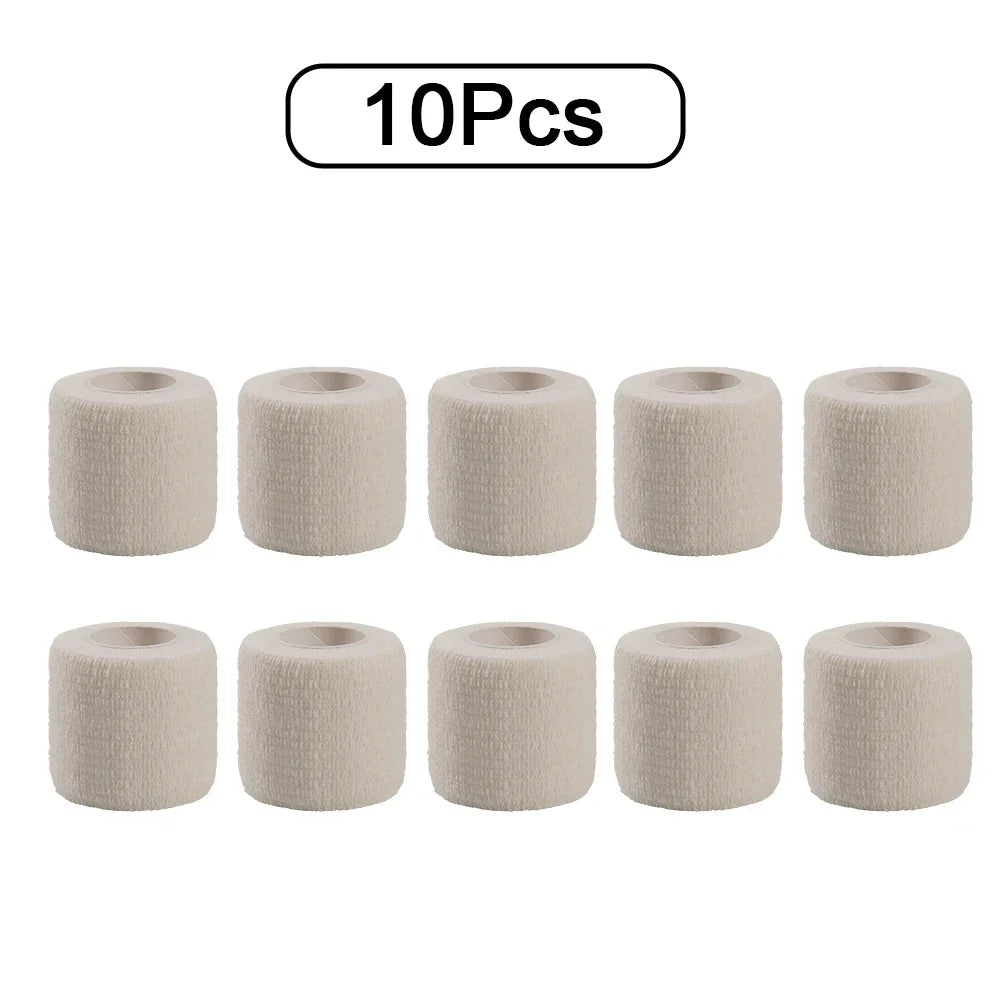 Self-Adhesive Sports Elastic Bandage Tape – 10 Rolls