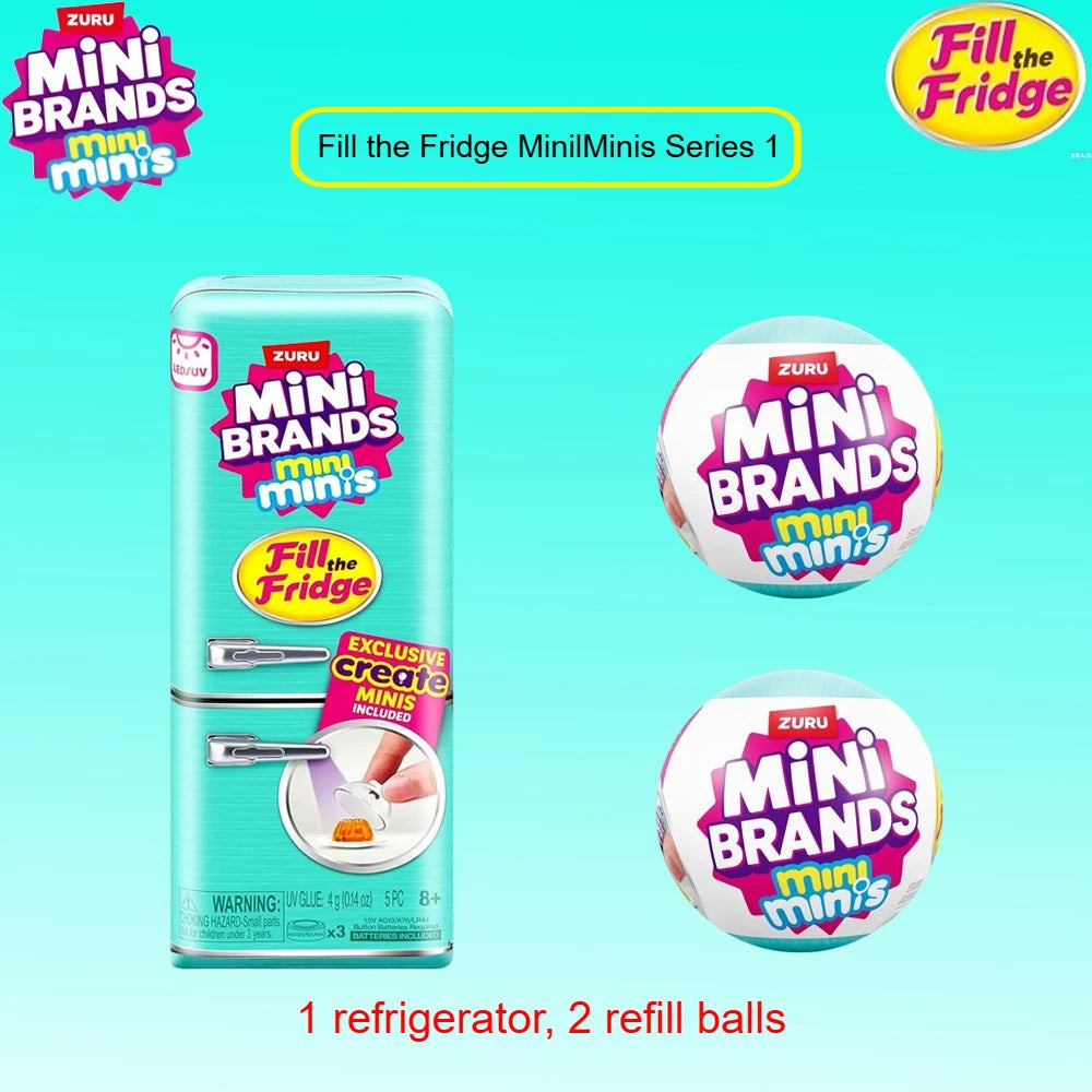 Zuru Mini Brands Blind Box – Mystery Capsule Surprise Toy Collection