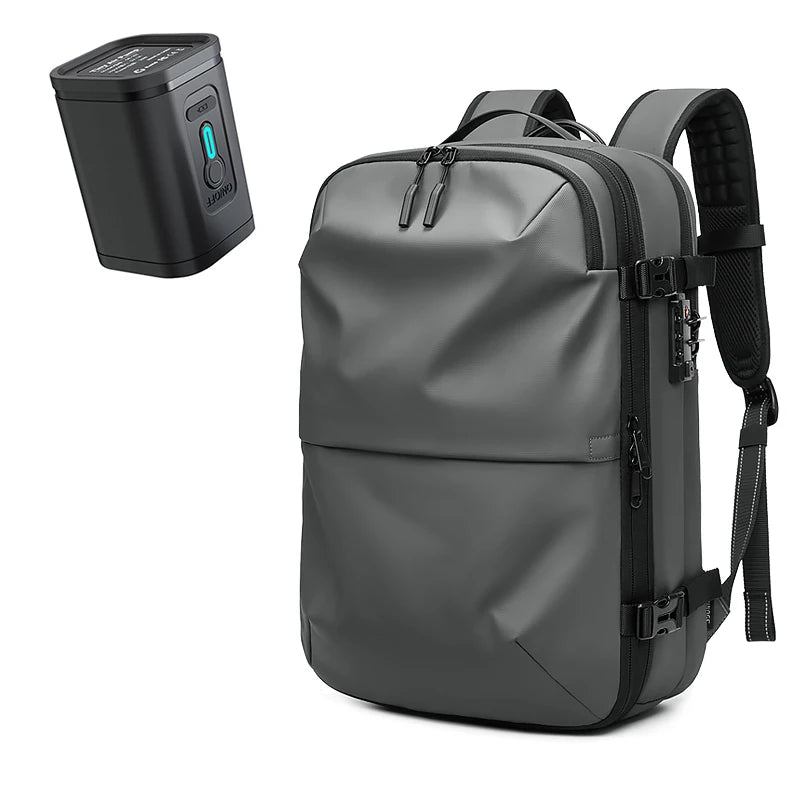 Vacuum Compression Travel Backpack – 17" Laptop, Large Capacity