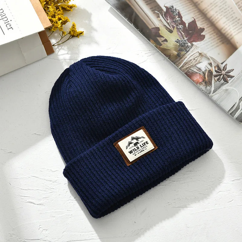 Outdoor Fleece Beanie Hat – Warm Windproof Cap for Men & Women