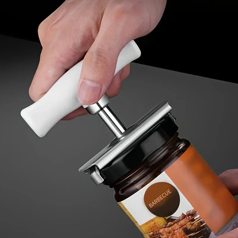 Adjustable Jar Opener – Stainless Steel Multi-Function Lid Remover