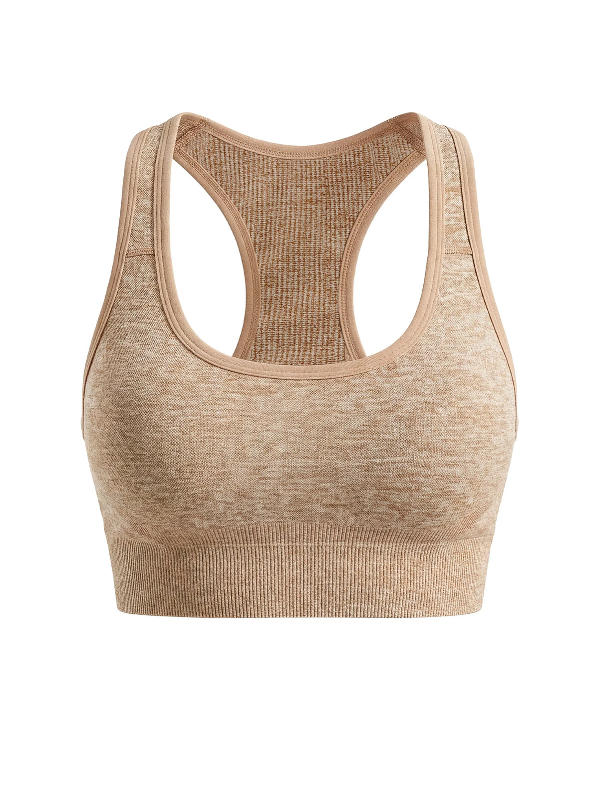 Women's Seamless Racerback Sports Bra – Workout Yoga Top