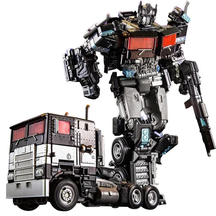 Transformable Robot Car Toy – Alloy Die-Cast Action Figure for Kids