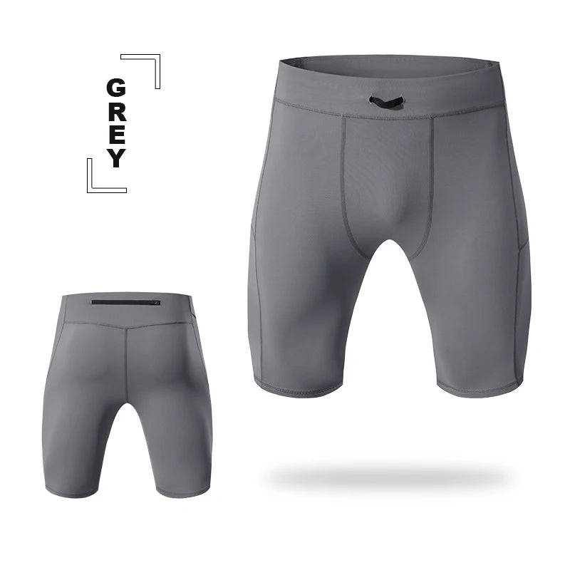 Men's Compression Shorts – Quick Dry Fitness Tights