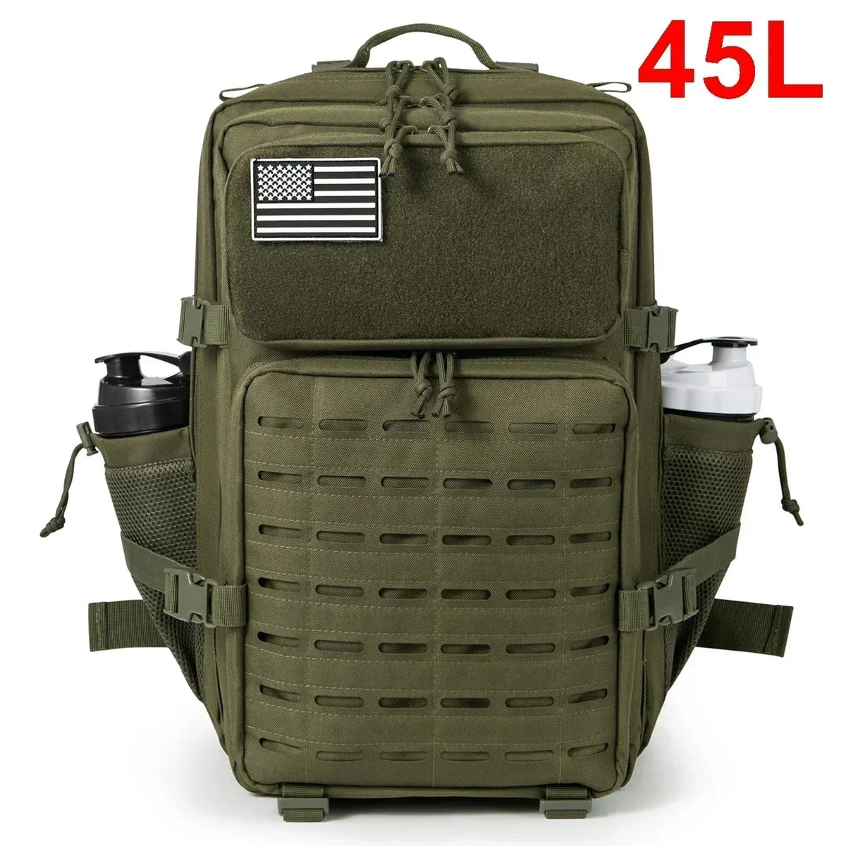 Tactical MOLLE Backpack – 25L & 45L Hiking Rucksack