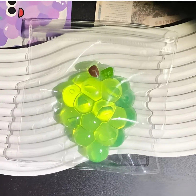 Squishy Grape Stress Ball Fidget Toy – Slow Rising Squeeze