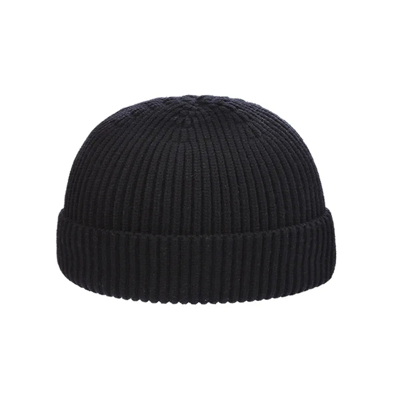 Winter Knit Beanie Hat – Thermal Skull Cap for Men & Women