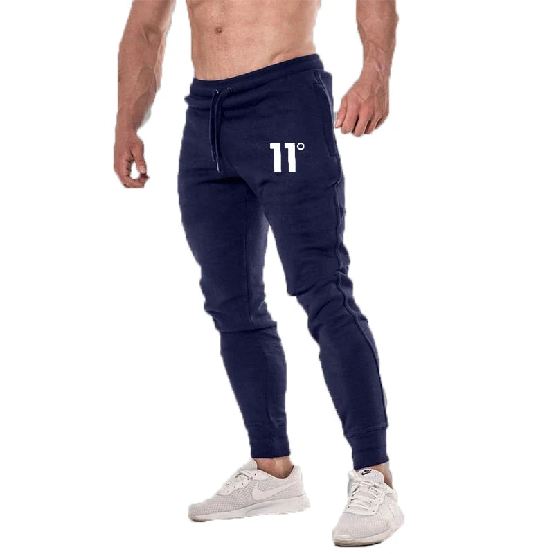 Printed Jogger Sweatpants – Men's Slim Fit Casual Trousers
