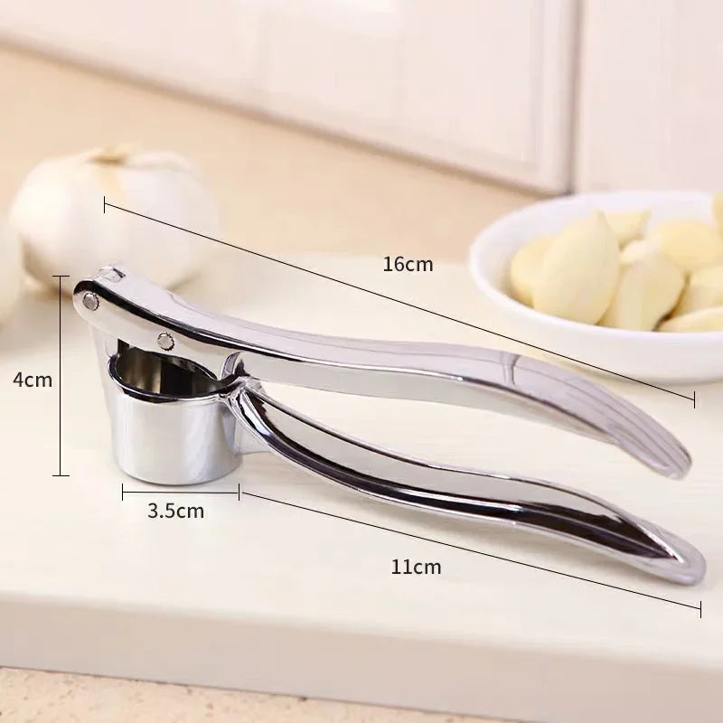 Garlic Press – Heavy-Duty Aluminum Alloy Garlic Crusher