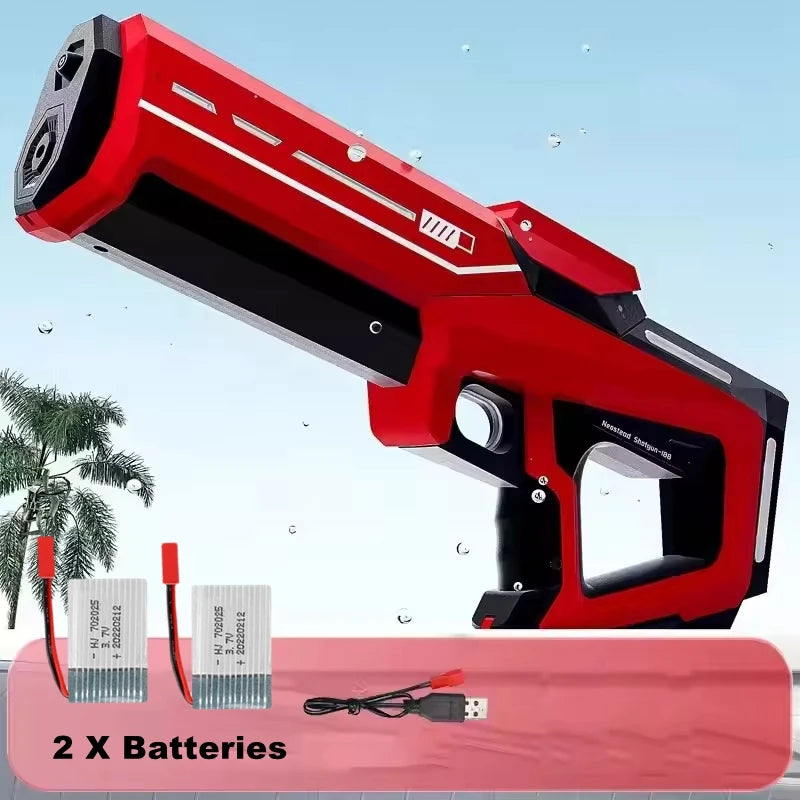 Electric Water Gun Toy 43cm – Auto Squirt Blaster for Kids & Adults