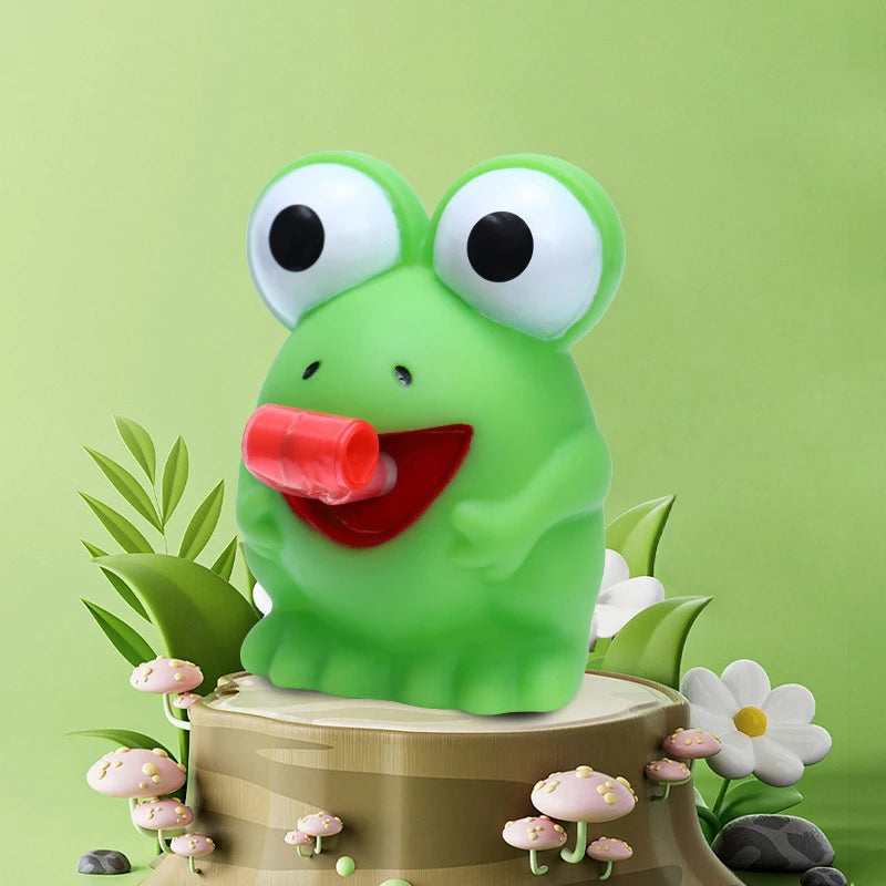 Squeeze Stress Toy – Tongue Out Frog & Dinosaur Fidget Toy