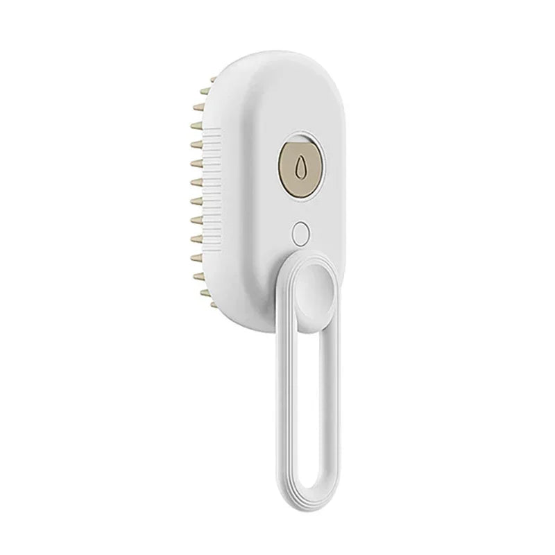 3-in-1 Pet Steam Brush – Spray, Massage & Hair Removal Comb