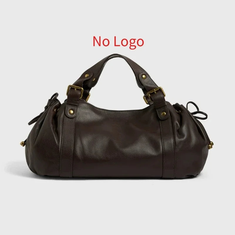 Boston Bag for Women – Elegant PU Leather Shoulder Handbag
