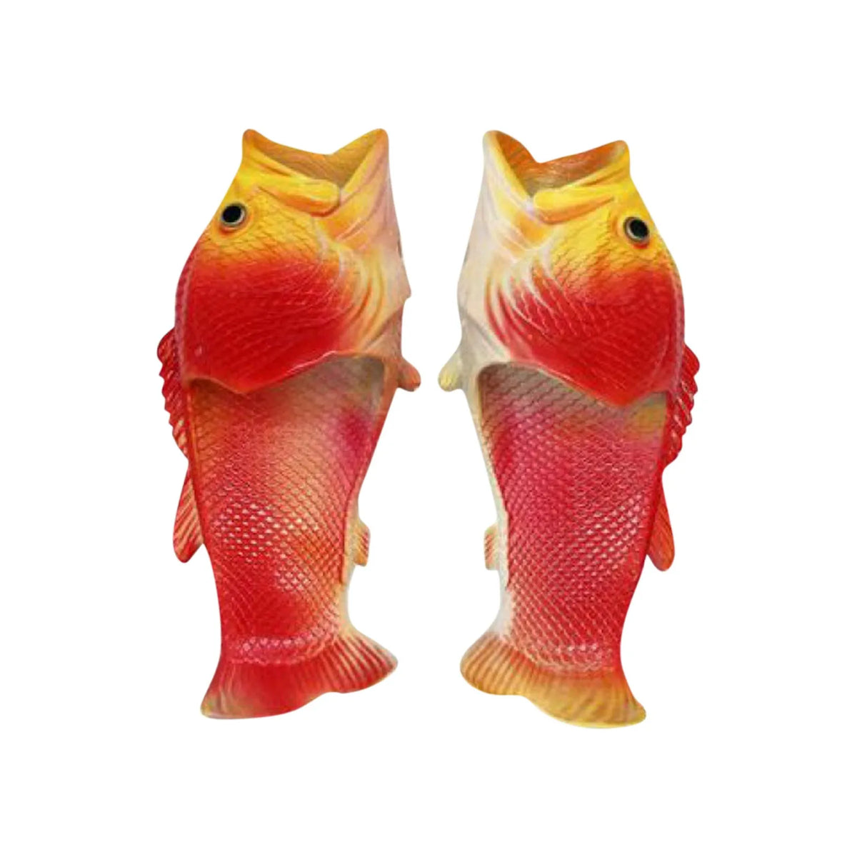 Fish Slippers Funny Novelty Sandals for Women Men & Family - Sizes 32-46