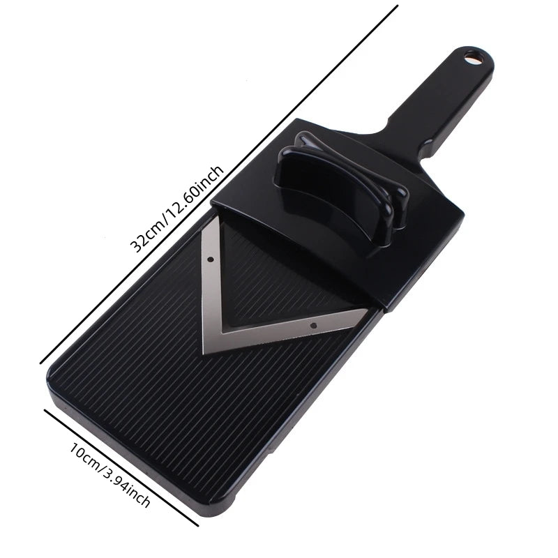 Mandoline Vegetable Slicer & Cabbage Shredder with Hand Guard