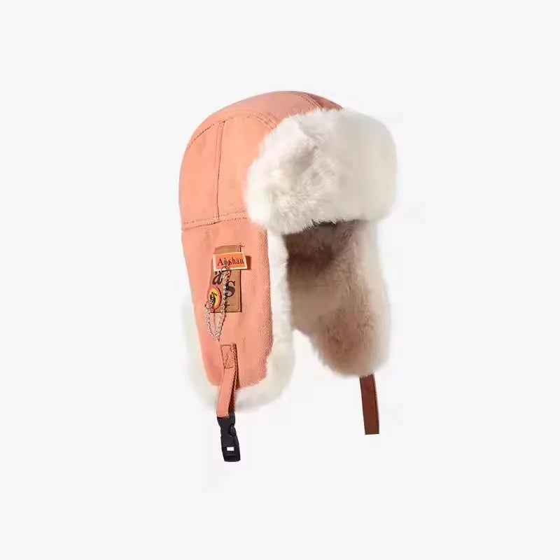 Russian Ushanka Trapper Hat – Warm Winter Earflap Bomber Cap