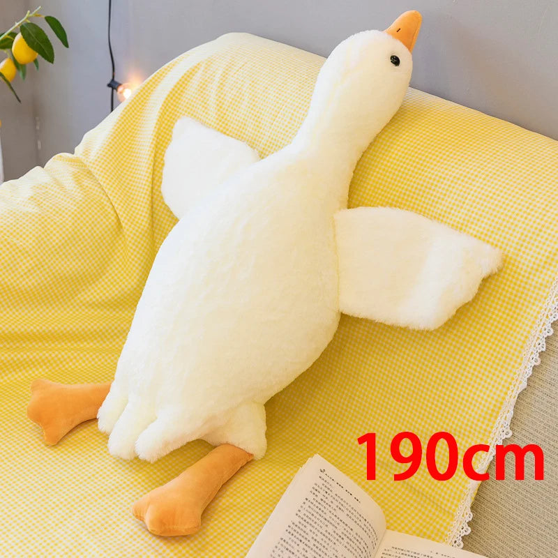 Goose Plush Stuffed Animal Pillow – Soft Duck Cushion Gift