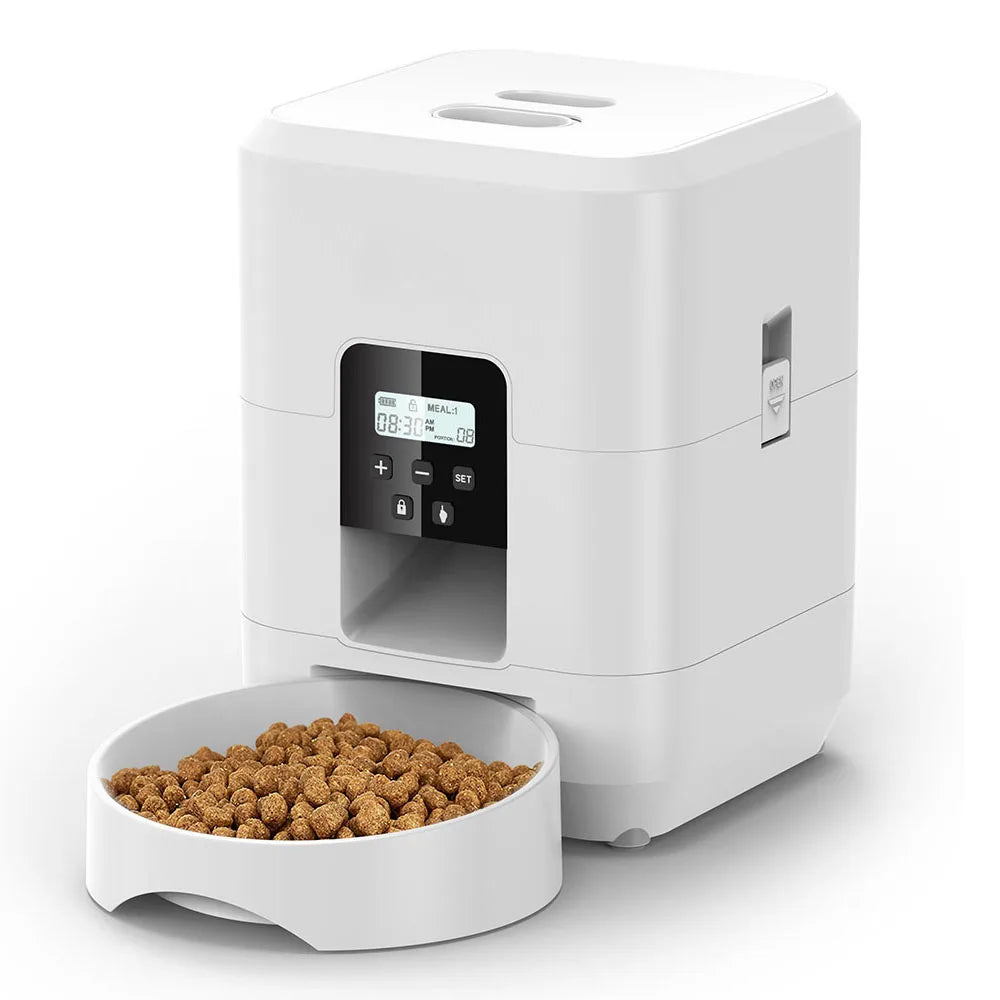 Automatic Smart Pet Feeder with WiFi App Control
