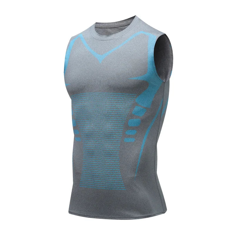 Men's Compression Tank Top – Sleeveless Gym Shirt for Fitness & Bodybuilding