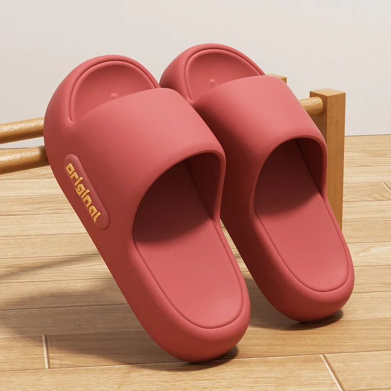 Thick Platform EVA Slippers for Women – Non-Slip Soft Sole Slides