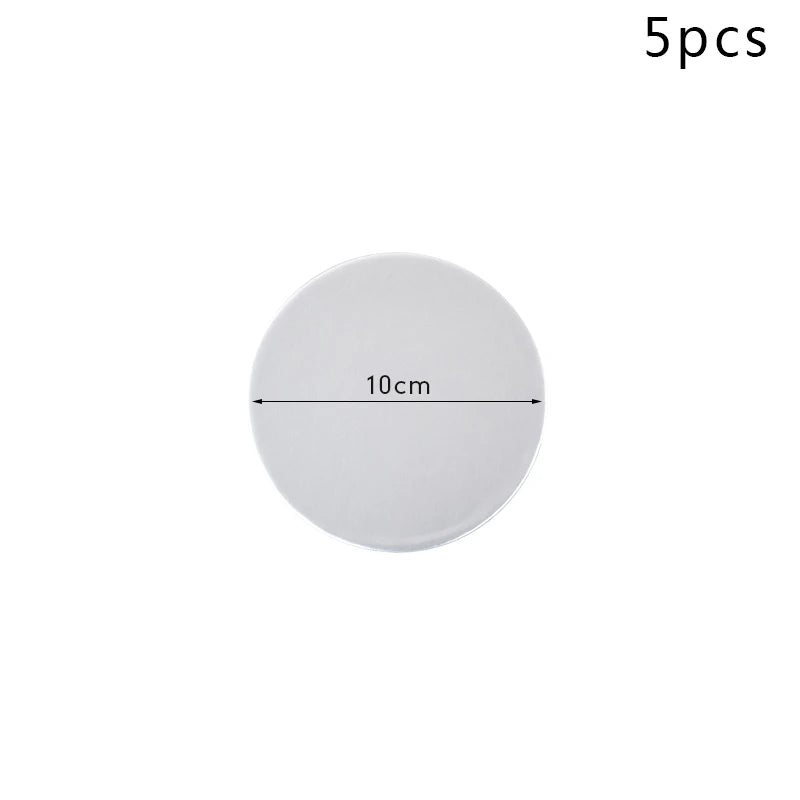 Round Cake Boards – Gold & Silver Cardboard Base for Cakes & Cupcakes