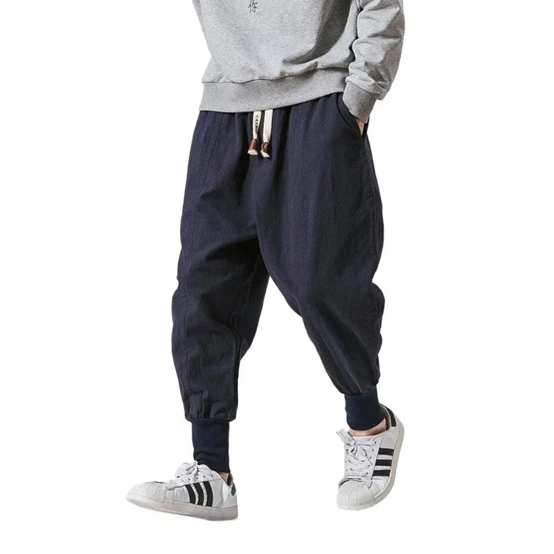 Men's Cotton Jogger Sweatpants – Straight Leg