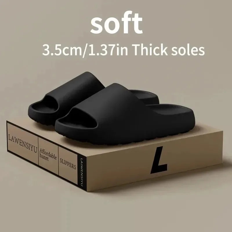 EVA Slide Slippers Thick Sole Unisex Indoor Outdoor Beach Sandals