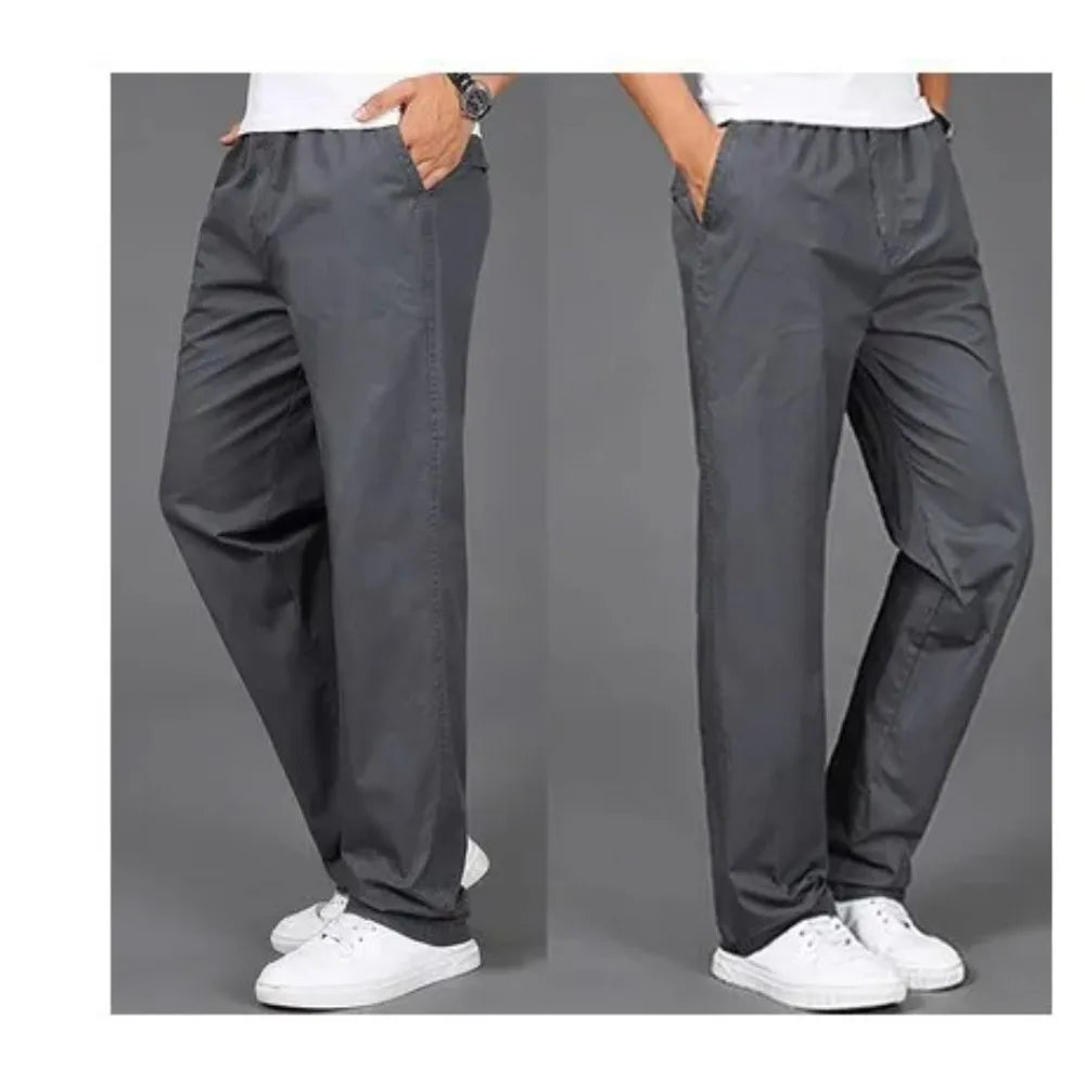 Men's Casual Cargo Pants – Cotton Joggers for Work & Outdoor