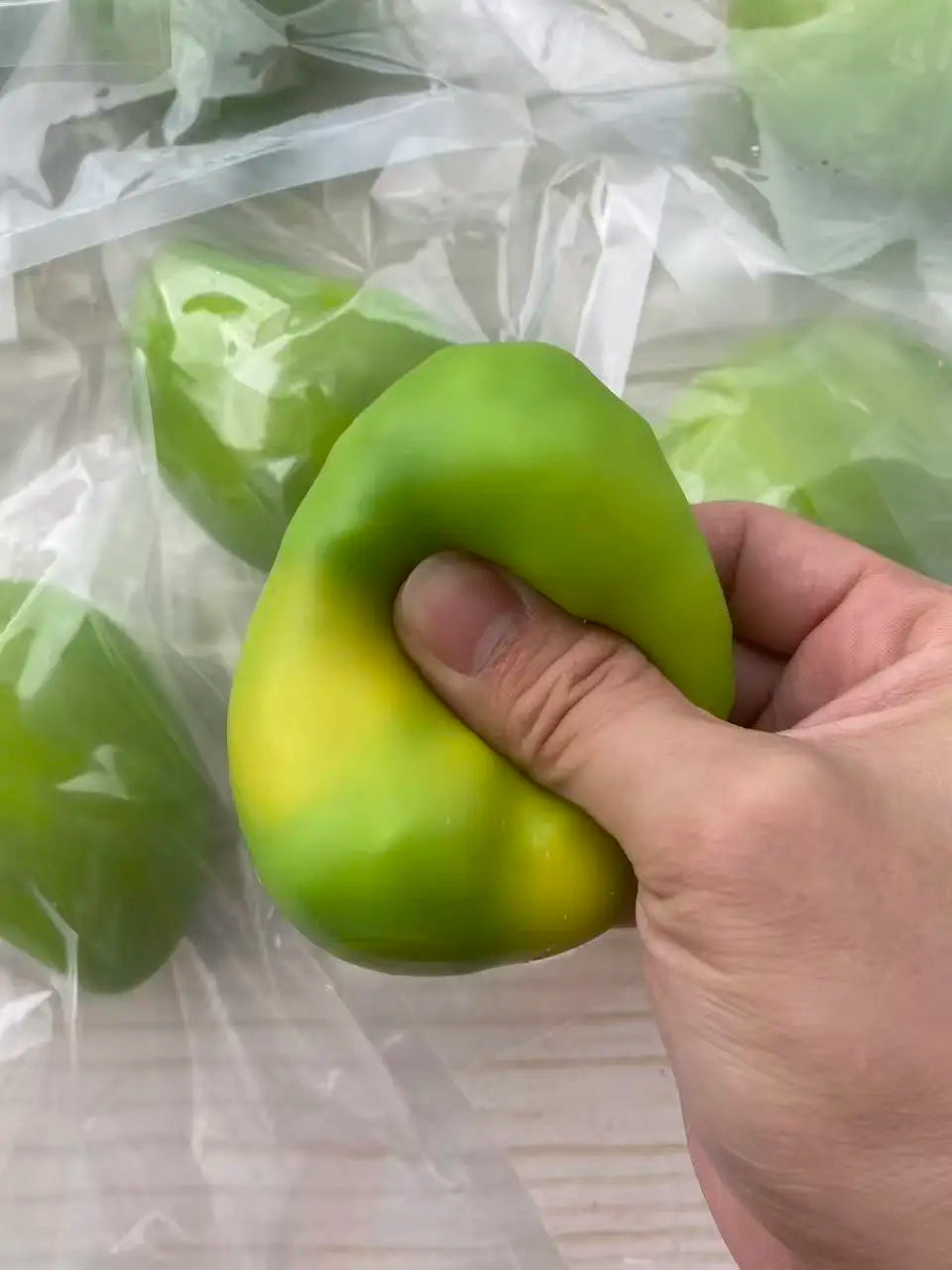 Mango Stress Ball Squishy Fidget Toy – Crunchy ASMR