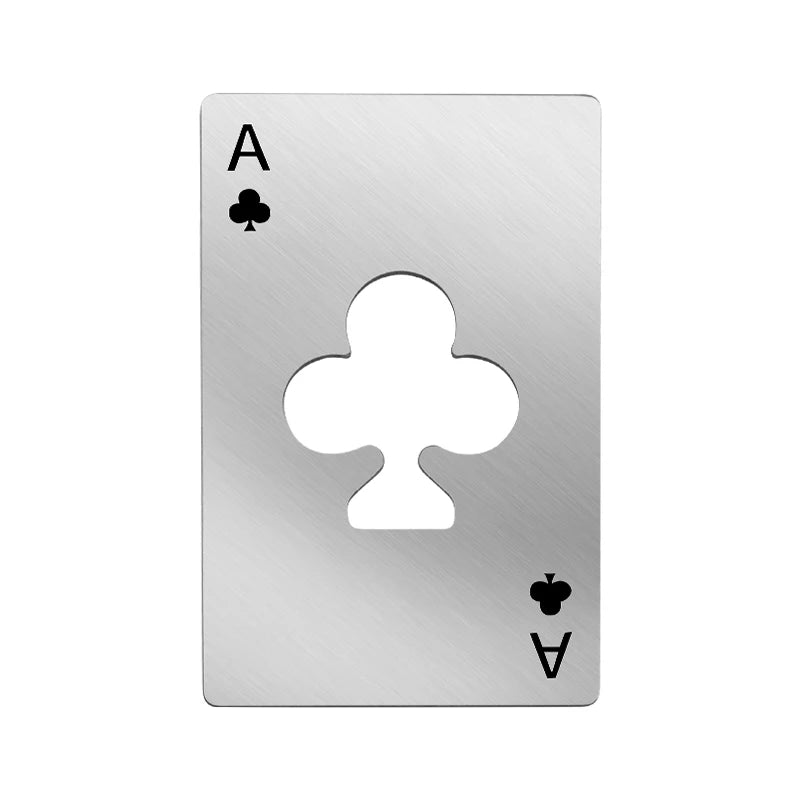 Credit Card Bottle Opener – Poker Playing Card Design