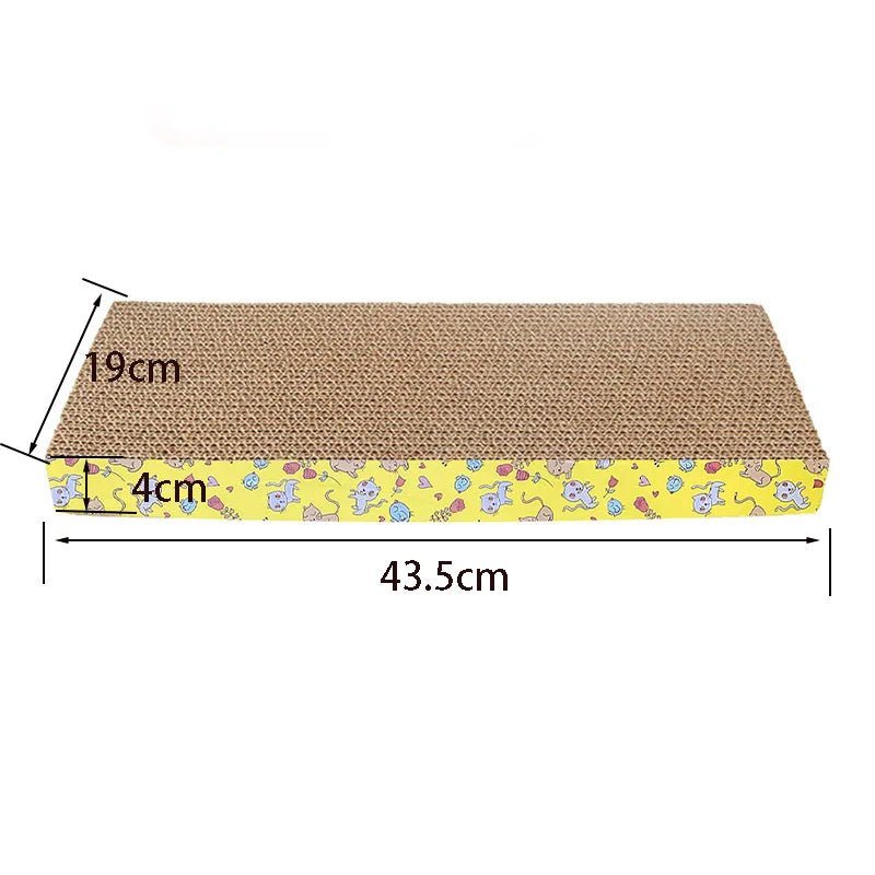 Cat Scratch Pad – Corrugated Cardboard Scratcher for Sofa & Claw Sharpening