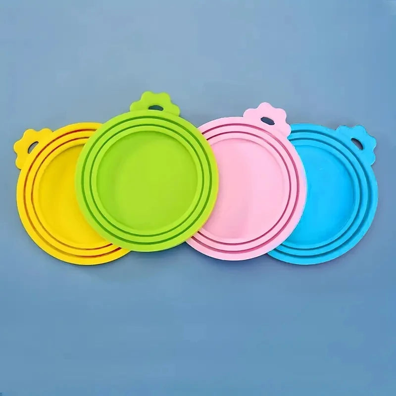 Silicone Pet Can Lid – BPA-Free Reusable Cover for Dog & Cat Food Cans