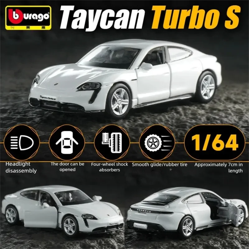 1:64 Diecast Car Model – Bburago Collectible Alloy Vehicle Toy