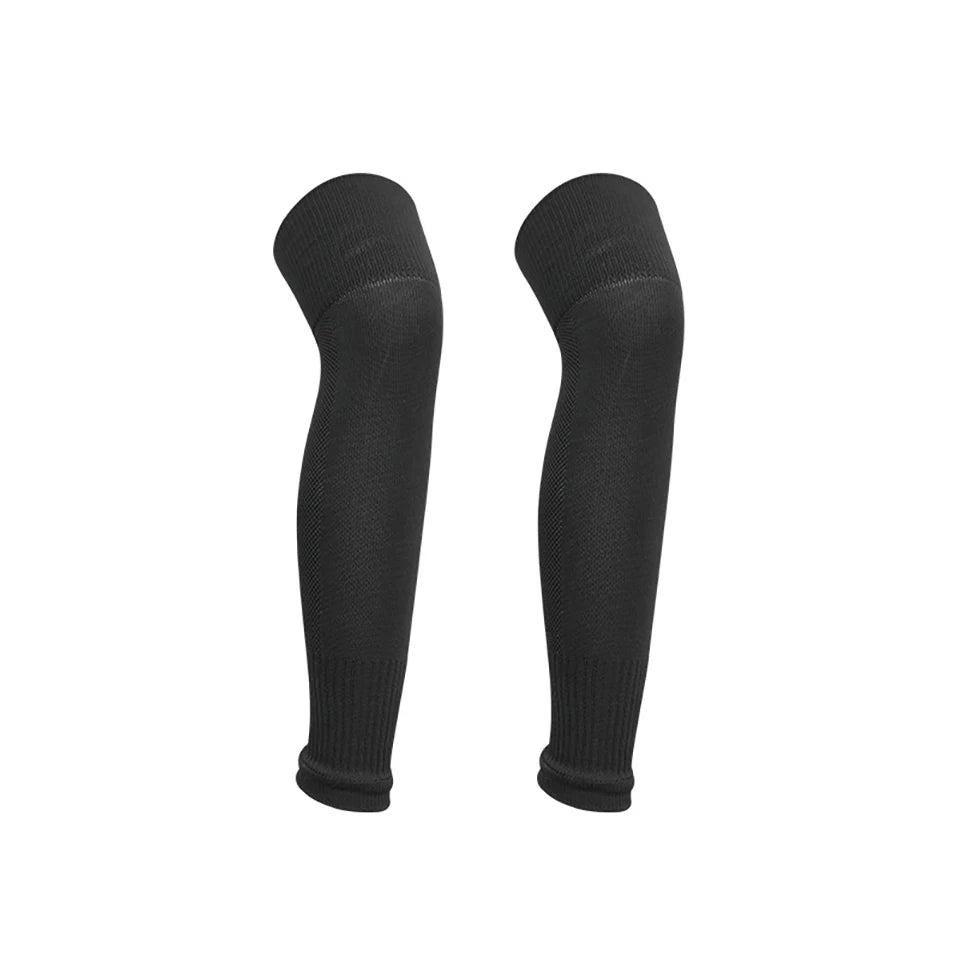 Soccer Leg Sleeves Knee Protection Shin Guard Socks – 1 Pair