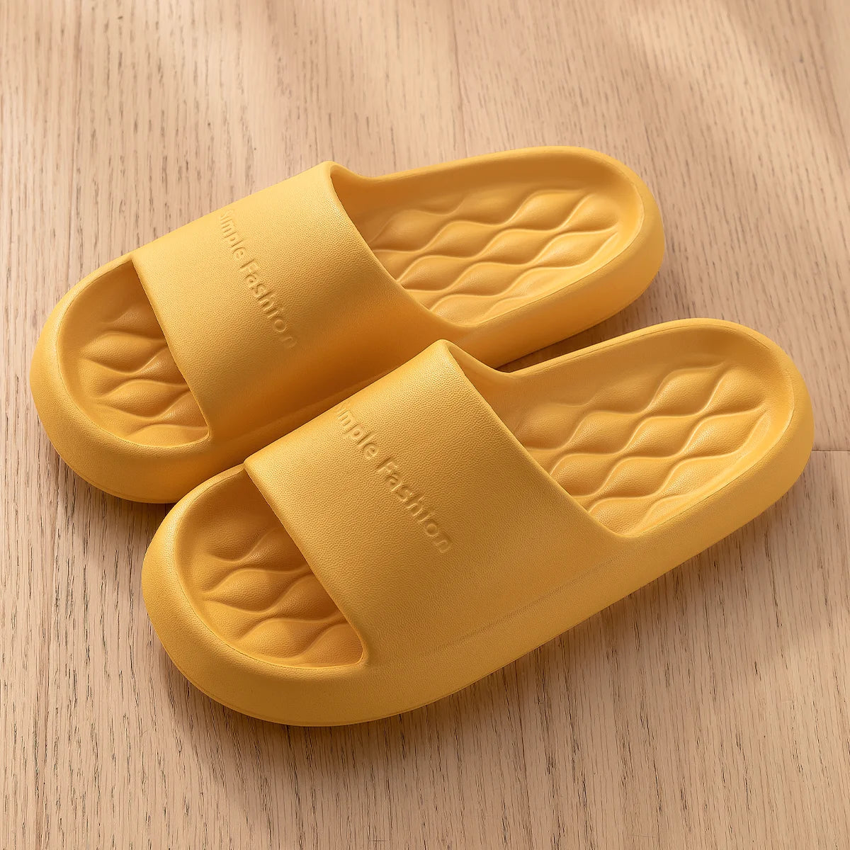 Men's Cloud Slide Sandals – Soft Non-Slip Indoor Outdoor Slippers